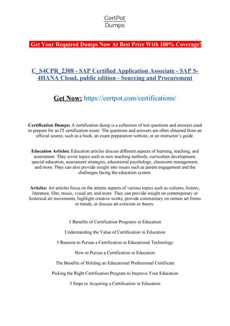 C-S4CPR-2308 Zertifizierungsprüfung