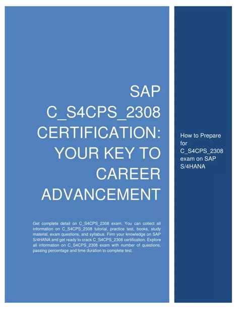 C-S4CPS-2308 Zertifizierung