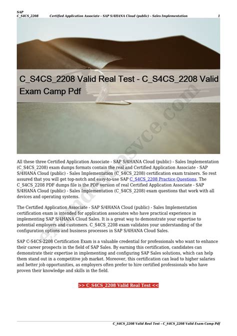 C-S4CS-2208 PDF Testsoftware