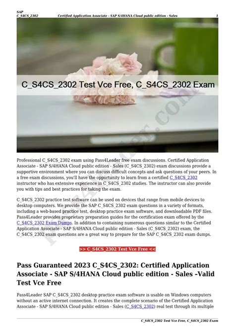 C-S4CS-2302 Online Test