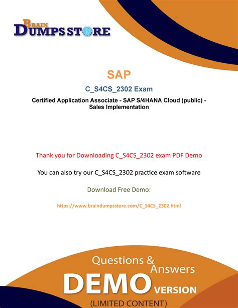 C-S4CS-2302 PDF Testsoftware