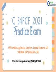C-S4FCF-2021 Prüfungsvorbereitung