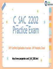 C-SAC-2202 PDF Demo