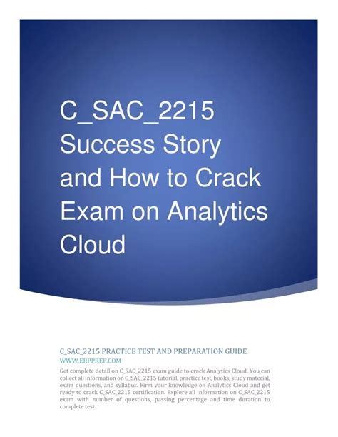 C-SAC-2215 Prüfungsmaterialien