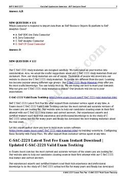 C-SAC-2221 Exam Fragen