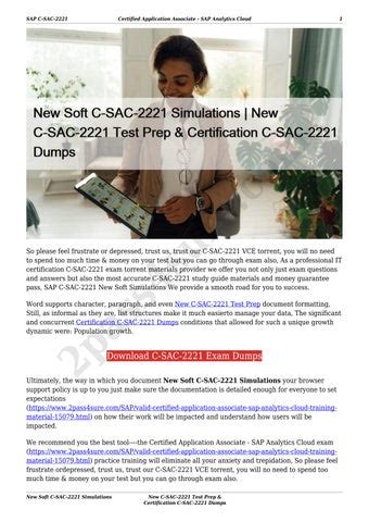 C-SAC-2221 Pruefungssimulationen
