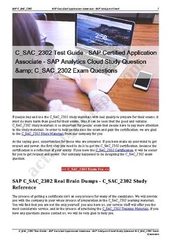 C-SAC-2302 Online Test