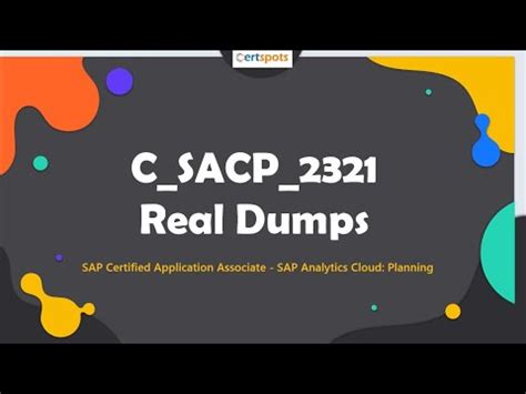 C-SACP-2321 Dumps