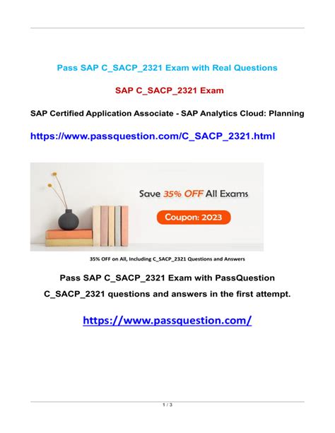 C-SACP-2321 PDF Demo