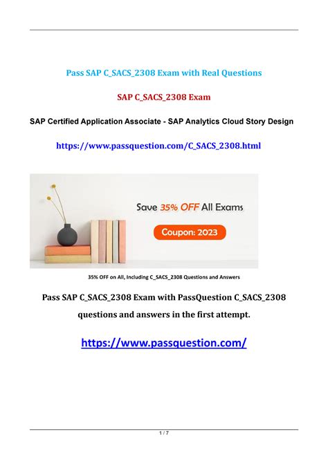 C-SACS-2308 PDF Testsoftware