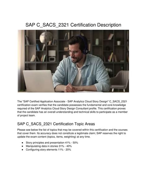 C-SACS-2321 Zertifikatsdemo