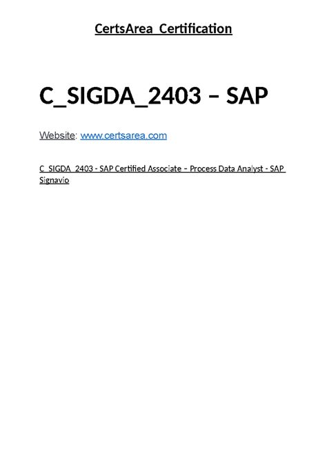 C-SIGDA-2403 PDF