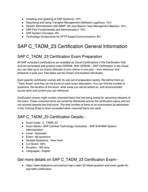 C-TADM-23 Prüfungsfrage