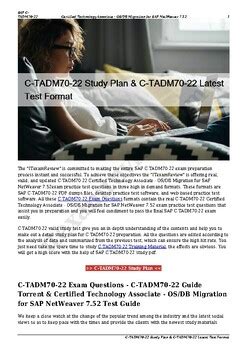 C-TADM70-22 Demotesten