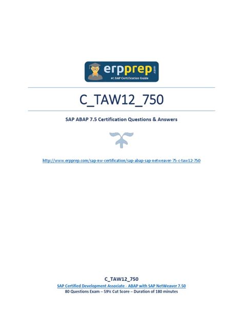 C-TAW12-750 PDF Testsoftware