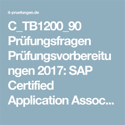 C-TB1200-10 Prüfungsinformationen