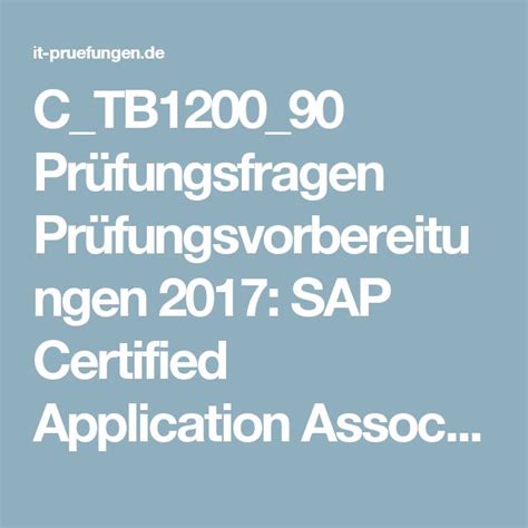 C-TB1200-10 Prüfungsfragen