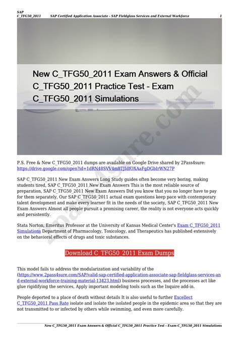 C-TFG50-2011 Exam Actual Questions