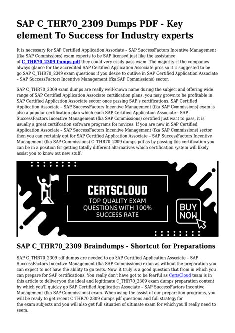 C-THR70-2309 Probesfragen