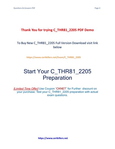 C-THR81-2405 PDF Demo