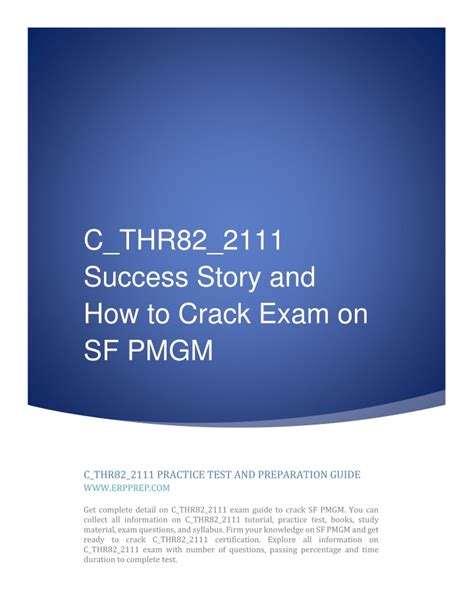 C-THR82-2111 Prüfung