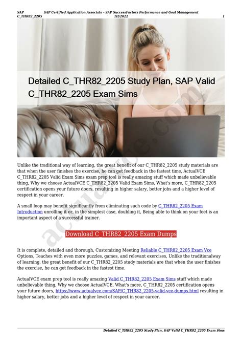 C-THR82-2205 Exam