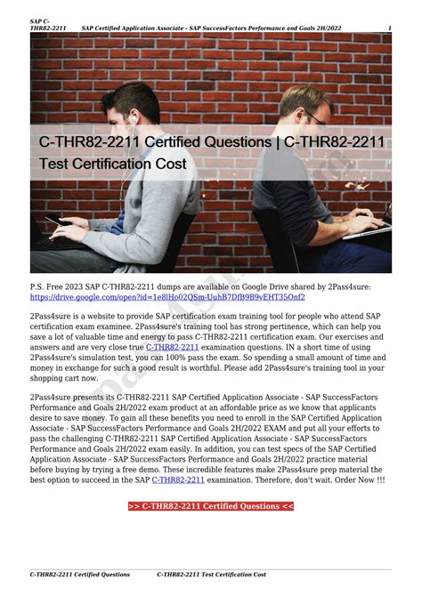 C-THR82-2211 Prüfungsinformationen