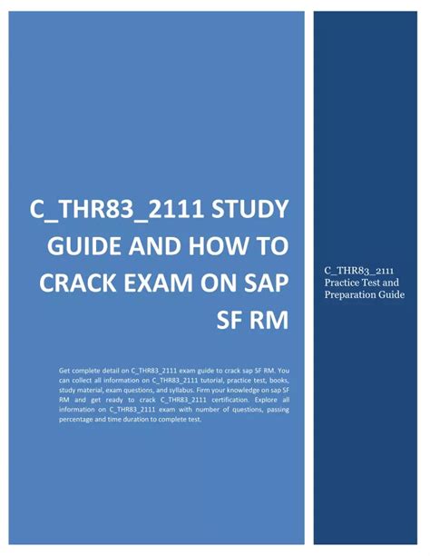 C-THR83-2111 Prüfungs Guide
