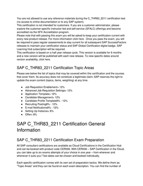 C-THR83-2211 Certification Sample Questions