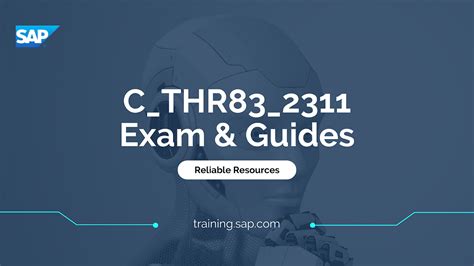 C-THR83-2311 Ausbildungsressourcen