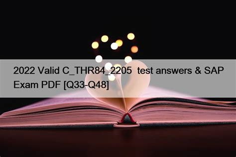 C-THR84-2405 Valid Exam Objectives