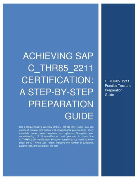 C-THR85-2211 PDF Testsoftware