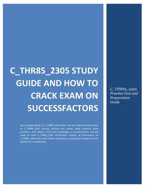 C-THR85-2305 Buch
