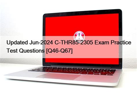 C-THR85-2305 Online Test