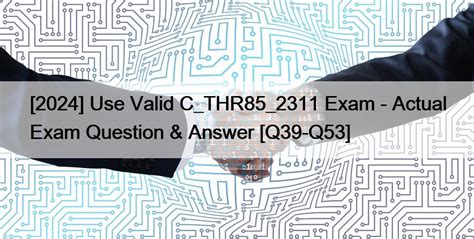 C-THR85-2311 Examsfragen