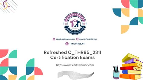 C-THR85-2311 Trainingsunterlagen