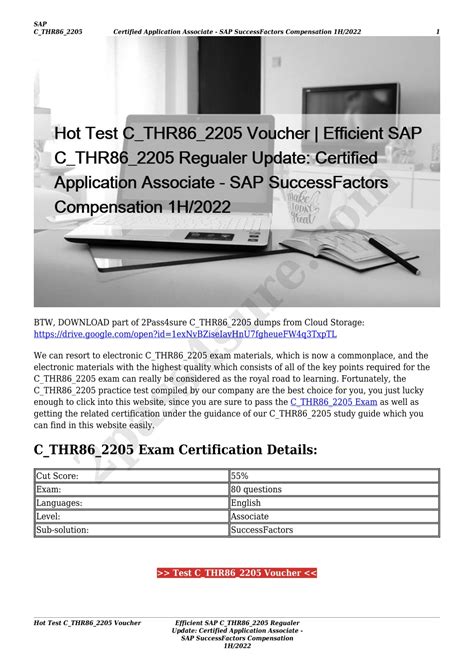 C-THR86-2205 PDF Testsoftware