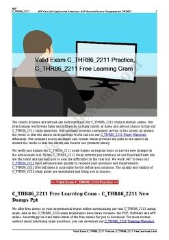 C-THR86-2211 Lernhilfe