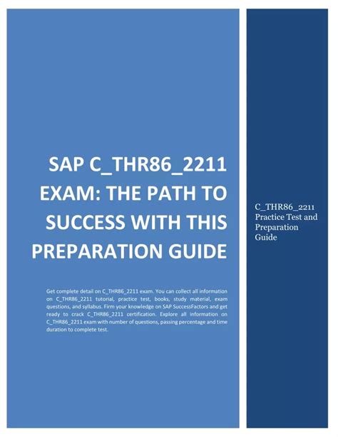 C-THR86-2211 Vorbereitung
