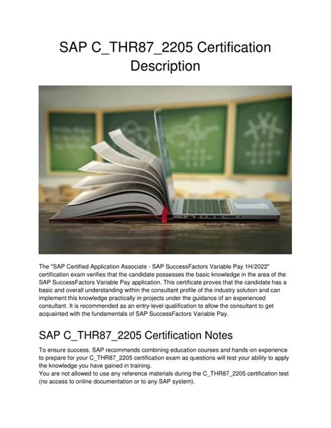 C-THR87-2205 PDF Testsoftware