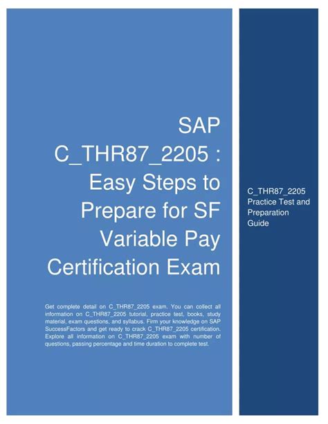 C-THR87-2205 Prüfungs Guide