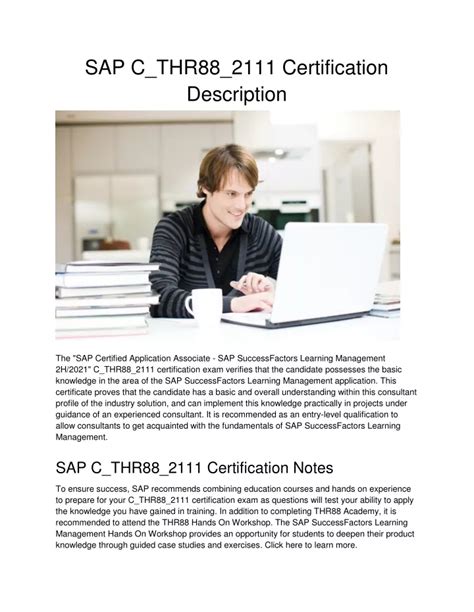 C-THR88-2111 Zertifizierungsantworten