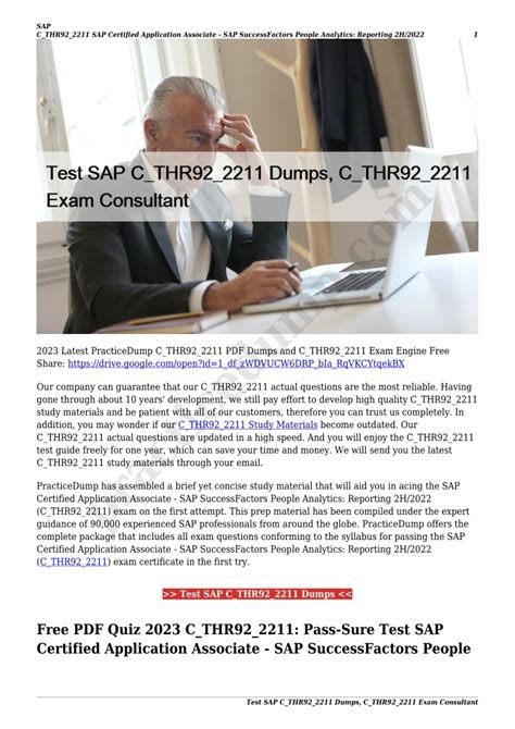C-THR92-2111 Prüfungsmaterialien