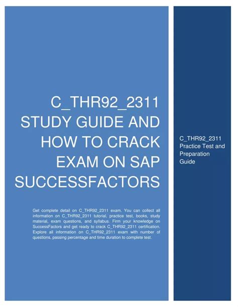 C-THR92-2311 Exam