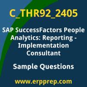 C-THR92-2405 Zertifizierungsantworten