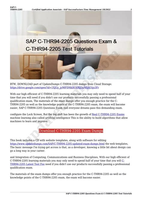 C-THR94-2205 Exam