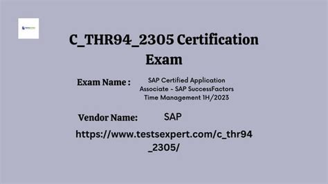 C-THR94-2305 New Exam Bootcamp