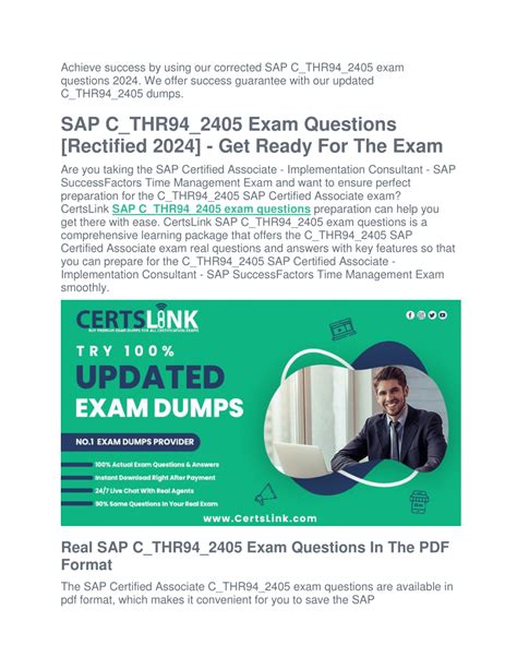 C-THR94-2405 Exam