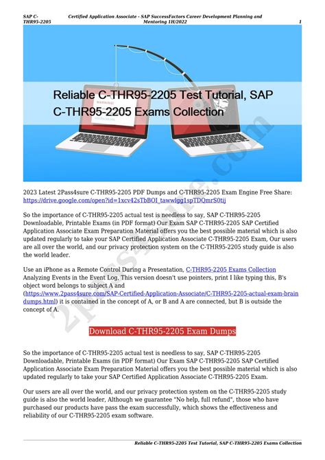 C-THR95-2205 Demotesten