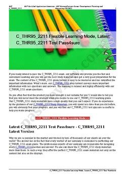 C-THR95-2211 Lernhilfe